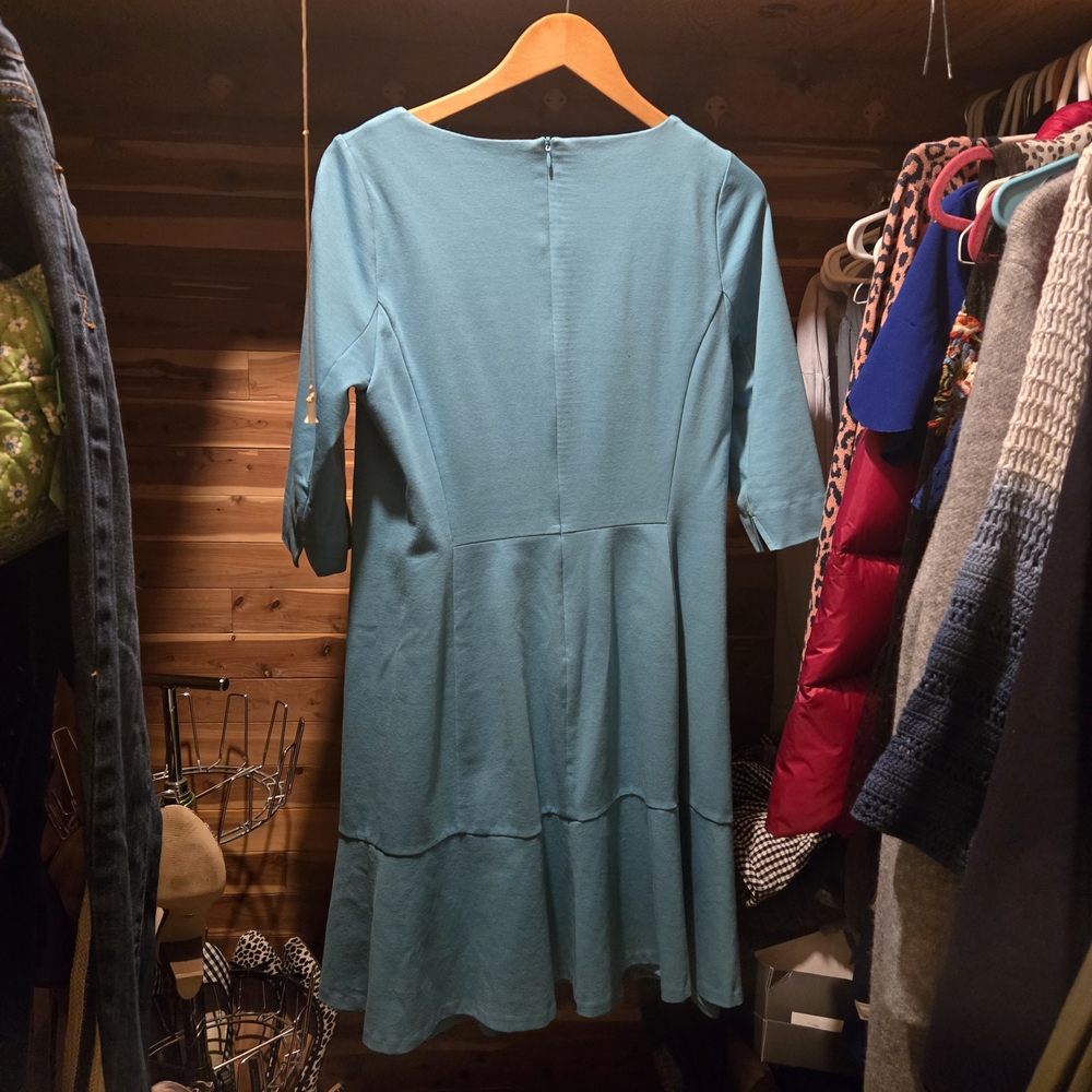 Elegant Boden Teal Dress